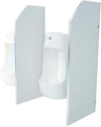 Public Toilet Partition for Men's Restroom PVC Material with Bathroom Partition Hardware for Durability and Functionality for School/Shopping malls/Public Places35.43x15.74x0.63 inch 1PCS