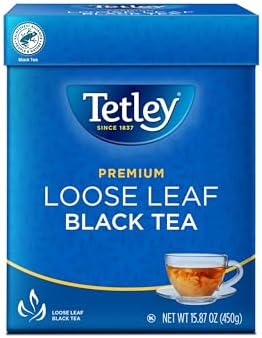 Tetley Premium Loose Leaf Tea, 15.87 Ounce