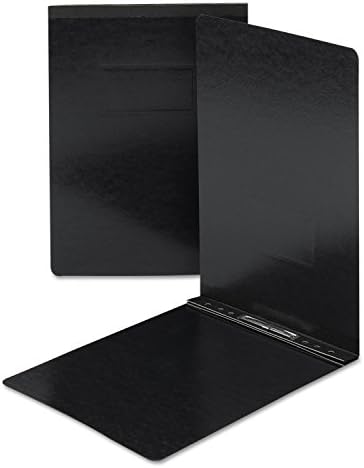 SMEAD Top Opening Pressboard Report Cover, Prong Fastener, 11 x 17 Inches, Black (SMD81179)
