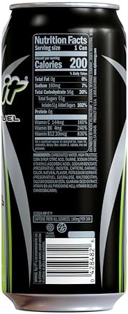 Rip-It Energy Drink | Sting-Er Mo | Tropical Fruit Flavor | 12-Pack (16oz Cans) | 160mg Caffeine | Smooth Finish | Ignite Focus | Hardcore Energy That Rips!