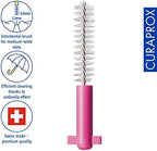 Curaprox Interdental Brush Refills CPS 08 Prime – ISO Size 1, Pink | Ultra-Fine Filaments for Precise Interdental Cleaning | 8-Pack | Swiss Made | English Packaging