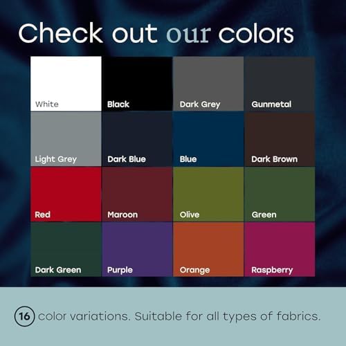 Fabricoat Fabric Upholstery Paint & Dye - 250ml / 8.5 Fl Oz Orange - Restore or Change Color of Couches, Chairs, Upholstery, Car Interiors, Clothing - Soft, Flexible Finish