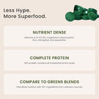 Nutrex Hawaii Pure Hawaiian Spirulina – Vegan Superfood, 500 mg Tablets, Farm Grown in Kona, Non-GMO, Immune Support & Cellular Energy, 400 Count