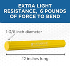 THERABAND FlexBar Resistance Bar, Extra Light, Yellow Flex Therapy Bar for Physical Therapy, Wrist & Forearm Exercise Equipment, Non Slip Grip, Compact Design