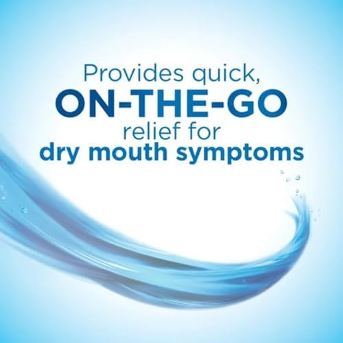 Moisturizing Dry Mouth Spray, Biotene'e Moisturizing Spray for Dry Mouth and Bad Breath Gentle Mint - 1.5 fl oz Pack 2