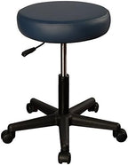 Master Massage Pneumatic Hydrolic Rolling Massage Clinical Spa Tattoo Office Swivel Stool, Black