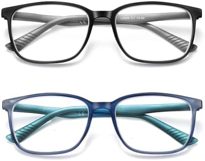 Reading Glasses for Men,Blue Light Blocking Readers for men with Comfort Spring Hinge