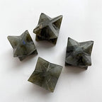 VIE Small Merkaba Star, 2cm, Labradorite