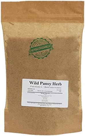 Herba Organica Wild Pansy Herb - Viola Tricolor L - Herbal Tea (50g)