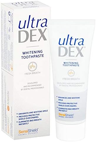 6 x UltraDex Recalcifying & Whitening Toothpaste 75ml
