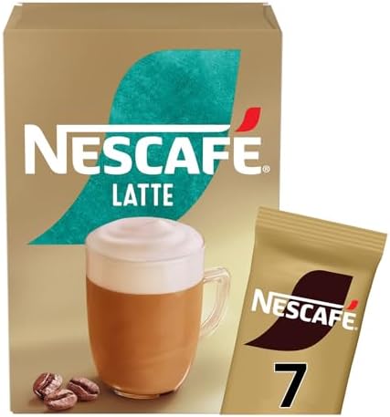 NESCAFÉ LATTE Instant Coffee Sachets x7 (Pack of 6, Total 42 Sachets)