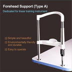 Optical Instrument Chin Rest, Optometry Lifting Chin Bracket, Height Adjustmen: 135–235 Mm, Curved Surface Design, Easy Installation, for Auto Refractometer, Vision Training, Optical Instrument
