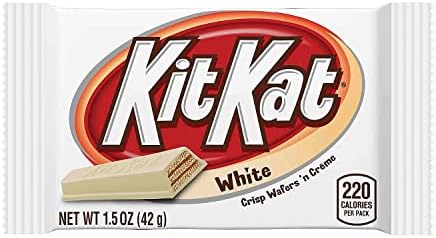 KIT KAT White Creme Wafer Candy Bars, 1.5 oz (24 Count)