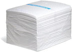 PIG Oil Mat - Oil-Only Absorbent Mat Pad - 100 Pads per Bag - 15" x 20" Pad - Absorbs up to 28 ounces per Pad - MAT403