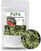 PUFA Dried Thai Holy Basil Leaves, Tulsi Cooking Herbs and Spices, Asian Seasoning Blend, Tea
