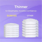 SUNKISS Ultra Thin Incontinence Underwear for Women, High Absorbency & Super Soft Postpartum Diapers, Disposable Adult Pull Ups, Unscented, Large/XLarge, 20 Count