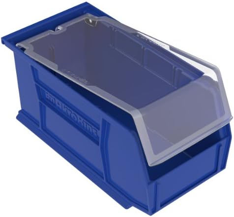 Akro-Mils 30236CRY Crystal Clear Lid for 30235 AkroBin Storage Bins, (6-Pack)