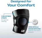 LP 758CA Knee Brace for Meniscus Tear, Arthritis Pain Relief & Patella Support – Adjustable Compression with Patella Pad & Tendon Strap for LCL, Tendonitis, Running, Squats, Weightlifting, and Sports Recovery (One Size, 1pc)