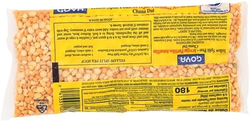 Goya Yellow Split Peas Bag 14 OZ