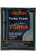 Alcotec Vodka Turbo Yeast | Vodka Distilling | Home Brewing | Fast Acting Powerful Yeast | Wine Yeast for Wine Making | Beer-Brewer Yeast | (pack of 4)