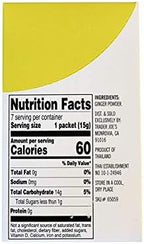Trader Joe's 100% Natural Ginger Drink Mix 7 - 0.5oz (15g) Packets.