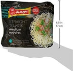 Amoy Straight To Wok Medium Noodles 300 g (Pack of 6)