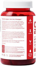 Goli Zero Sugar Trio- World's First 3-in-1 Pre, Post, Probiotic, Apple Cider Vinegar with Vitamin B12 and Probiotics, Ashwagandha & L-Theanine, Vitamin D gummies. Vegan, Gelatin & Gluten-Free, Non-GMO