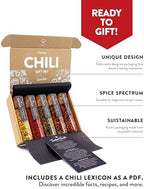 TIMBER TASTE® Hot Chili Gift Set for Women [UP TO 600,000 SCOVILLE] - 5 Gourmet Spicy Seasoning Blends | Pepper Cooking Collection | Spice Sampler | Spicy Food Picks for Adults | Chili Pepper Flakes