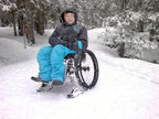 (Standard) - Wheelchair Ski's for Front Caster Wheels