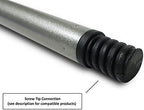 Fuller Brush Telescopic Steel Handle 29–52 Inch – Adjustable Extension Pole for Wooly Bully Duster, Tub & Shower Brush, Tile Grout Brush, EZ Scrubber, Fiesta Broom & More