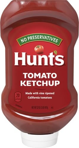 Hunt's Tomato Ketchup Squeeze Bottle, 32 oz (Pack of 3)