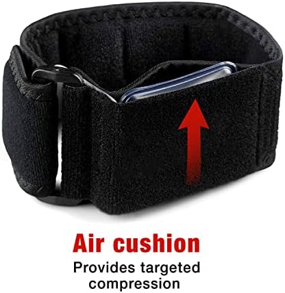 ACE Sport Tennis Elbow Strap, Adjustable, Black, 1/Pack
