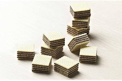 Gastone Lago Party Variety Wafers Cream Filling 8.82 oz, 250g (Pack of 3) (Chocolate / Vanilla / Strawberry, 3-Pack)