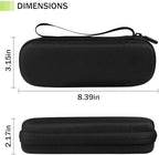 Hard Travel Carrying Case for Hybrid Electric Trimmer and Shaver, Portable Organizer Storage Bag for QP2520, QP2530, QP2620, QP2630- Black