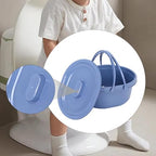 Portable Toilet Urinal Pot Spittoon Bedside Commode Bucket Pee Holder for Bedroom
