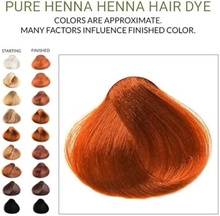 100 Grams - 100% Pure Henna Powder For Hair Dye - Red Henna Hair Color, Best Red Henna For Hair - The Henna Guys