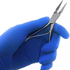SURGICAL ONLINE Virtus Splinter Forceps 6" Straight Serrated FINE Point, Spring Action