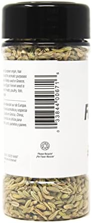 Badia Fennel Seed, 1.5 Oz (Pack Of 8)