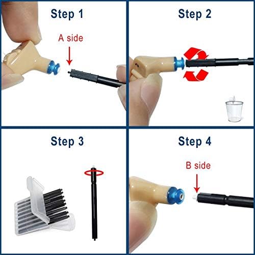 Phonak Wax Guard Filters Cerumen Stop Cleaning Tool Accessories Also for Resound/Widex/Unitron/Jungle Care Hearing Aid
