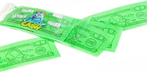 Candy Cash - Edible Paper Money Wafers - 14 Pieces Per 0.49 oz. Sleeve (Pack of 1, Strawberry)