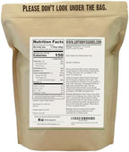 Anthony's Organic Yellow Popcorn Kernels, 3 lb, UnPopped, Gluten Free, Non GMO