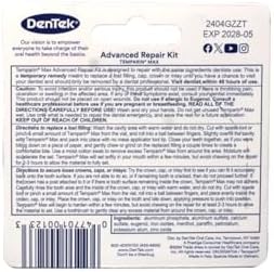 DenTek Temparin Max Advanced Dental Repair Kit, 13+ Repairs