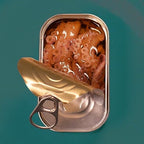 Spanish Octopus Canned in Garlic Sauce | Wild Caught, B Vitamins, Omega-3 | Tinned Seafood by Ati Manel | 3 x 110g Can