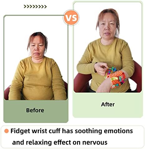 Sensory Toys for Alzheimer Patients Anxiety Relief Autistic Dementia Sensory Arm Pillow Fidget Wrist Cuff