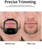 5 PCS Beard Shaper Set for Men - Goatee Shaper, Beard Lineup Tool, Beard Template & Stencil, Versatile Face Hair Styling Tool