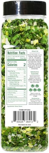 NPG Freeze Dried Chopped Green Onions 2 Oz (Pack of 2), All Natural Non-GMO Gluten Free, Dried Scallions, Gourmet Spring Onions for Cooking, Salads, Garnish