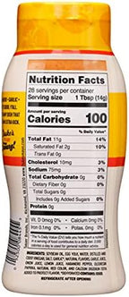 Duke’s Habanero Garlic Flavored Mayonnaise Squeeze Bottle – Spicy & Bold, 14 Ounce (Pack of 1)