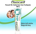 Fluocaril 40+ Herbal Gum Care Dedicated Ageless Oral Health Protection 160 g.