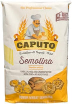Antico Molino Caputo Semola Di Grano Duro Rimacinata (Reground Semolina Flour) - Pack 4