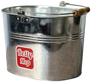 Mop Bucket. 3.4 Gallon. Steel.